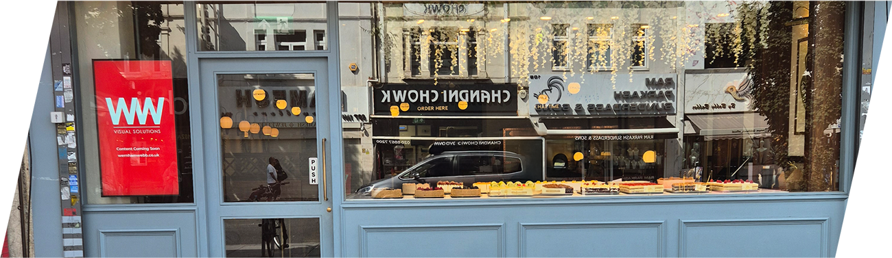 ww digital signage banner