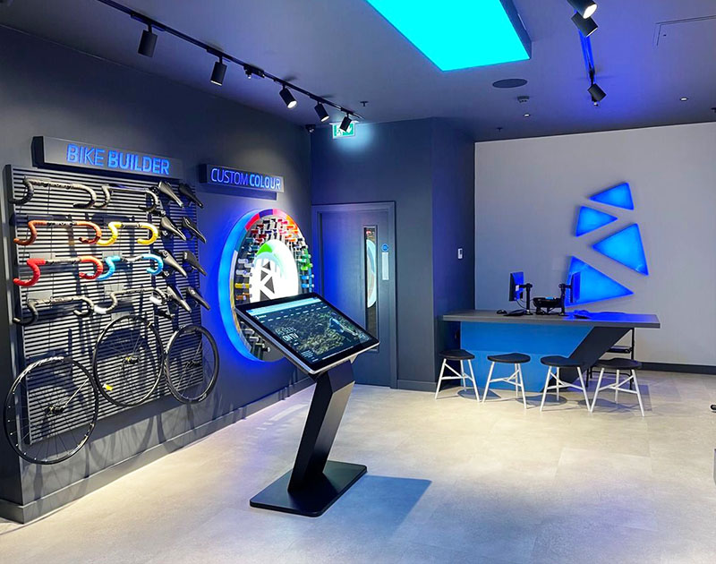 modern touchscreen self service kiosk designed for quick and easy use